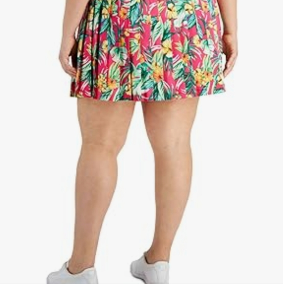 Tropical Pink Athletic Skort 1x NWT - Picture 5 of 9